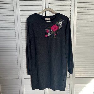 Cute long-sleeve winter dress